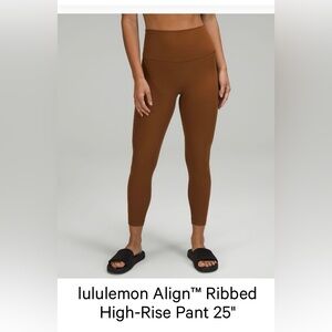 Lululemon Align Ribbed 25”